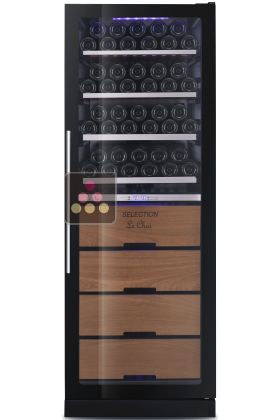 Dual temperature wine ageing and service cabinet - Exhibition model