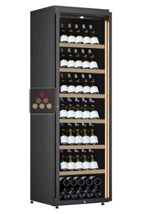 Single temperature wine cabinet for storage or service - Inclined bottles