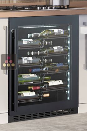 Single temperature service wine cabinet - can be built-in under counter - Exhibition model