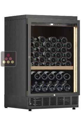 Built-in single temperature wine cabinet for wine storage or service