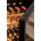 Freestanding dual temperature wine service cabinet - Standing bottles