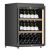 Freestanding single temperature wine cabinet for service - Inclined bottles