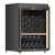 Freestanding single temperature wine cabinet for service - Sliding shelves