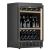Built-in single temperature wine cabinet for wine storage or service - Mixed shelves