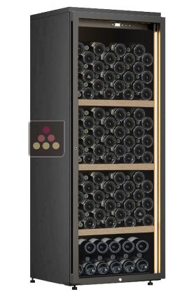 Single temperature freestanding wine cabinet for service or storage