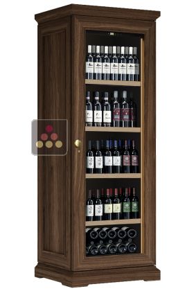 Single temperature freestanding wine cabinet for storage or service - Standing bottles