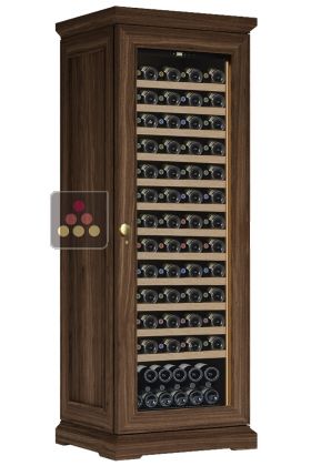 Single temperature wine storage or service cabinet - Sliding shelves