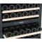 Multi-temperature built-in wine service and storage cabinet