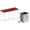 Multi-temperature built-in wine service and storage cabinet