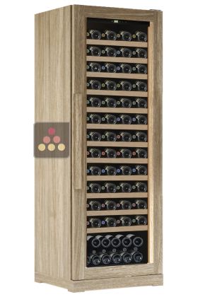 Single temperature wine storage or service cabinet - Sliding shelves