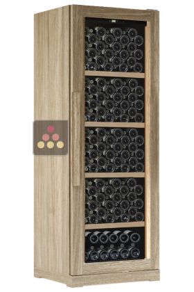 Single temperature wine storage or service cabinet