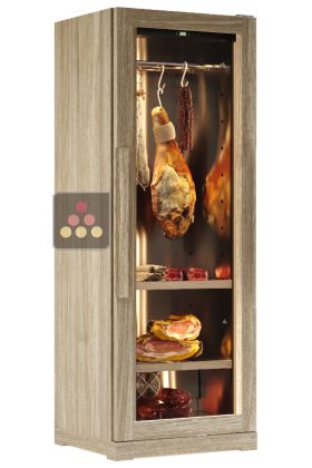 Freestanding single temperature cold cuts cabinet