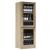 Freestanding dual temperature wine service cabinet - Standing bottles