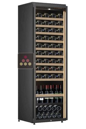 Single temperature wine storage or service cabinet - Sliding shelves and drawer