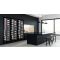 Built-in combination of 3 Single temperature wine service or storage cabinets