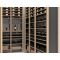 Arrangement of 770 bottle cellars - Specific manufacturing - Wood System