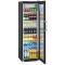 Freestanding professional refrigerator - Glass door with LED and display - 441L