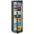 Freestanding professional refrigerator - Glass door with LED and display - 441L