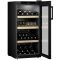 Single-temperature wine cabinet for ageing or service