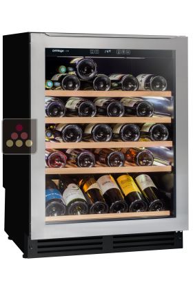 Single temperature wine cabinet for storage and/or service