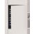 Dual temperature built in wine cabinet for service or aging self-ventilated with a customizable front