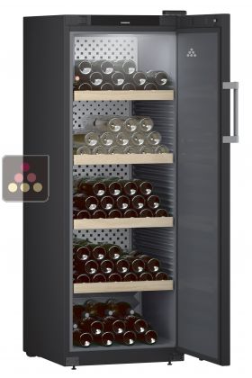 Connected single-temperature wine cabinet for ageing or service