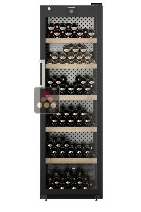 Connected single-temperature wine cabinet for ageing or service