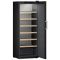 Connected single-temperature wine cabinet for ageing or service