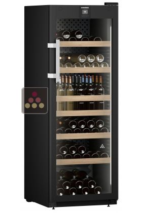 Connected single-temperature wine cabinet for ageing or service