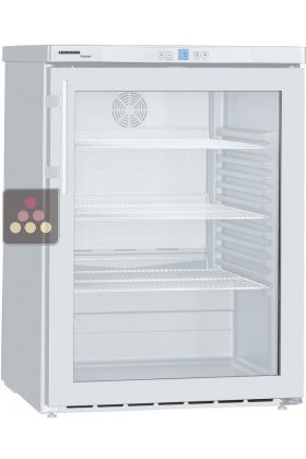 Undercounter glass door commercial refrigerator - Forced-air cooling - 130L