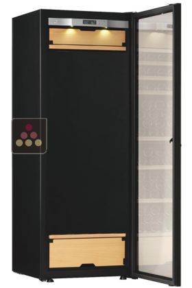 Multi-Purpose Ageing and Service Wine Cabinet for cold and tempered wine - Full Glass door - Second choix