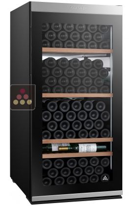 Connected single temperature wine cabinet for service or storage 