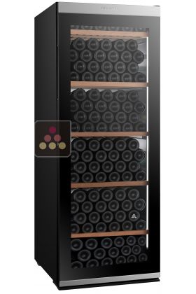 Connected single temperature wine cabinet for service or storage