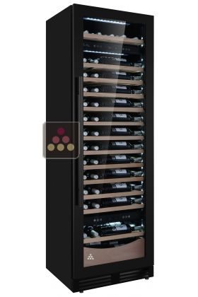 3-temperature wine conservation and service cabinet