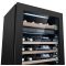 3-temperature wine conservation and service cabinet