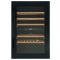 Built-in wine cabinet with 2 temperature zones for service and/or ageing