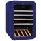 Mono-temperature wine cabinet for service - Blue finish