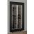 Professional built-in multi-temperature wine display cabinet - Mixt equipment - Flat frame