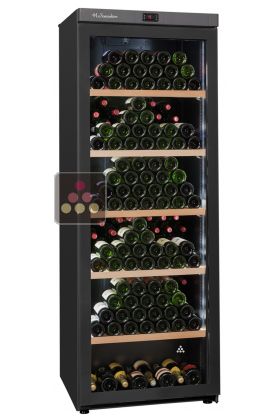 Multi-temperature wine cabinet for service and storage