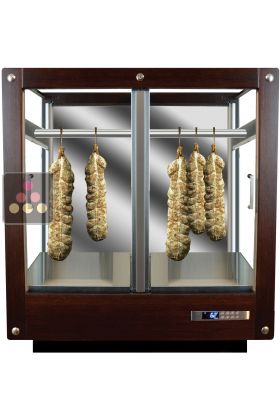 3-sided refrigerated display cabinet for storage or service of delicatessen