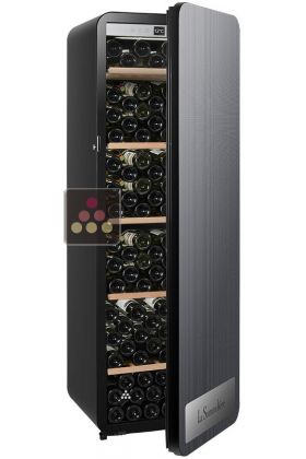 Single-temperature wine cabinet for service or aging