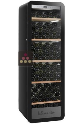 Single-temperature wine cabinet for service or storage