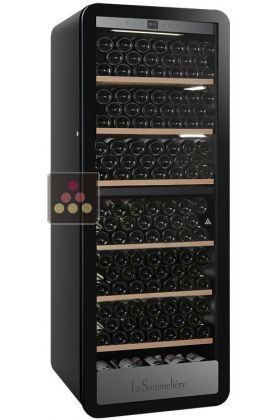 2-temperature wine cabinet for service and/or storage