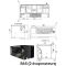 Air conditioner for wine cellar 2750W - Wine cabinet evaporator - Cooling and Humidifying