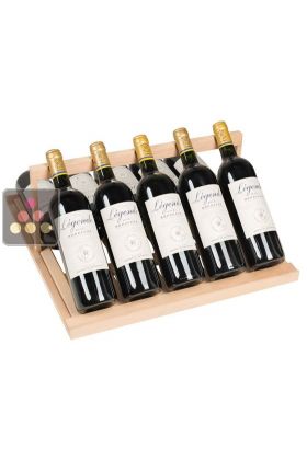 Wooden display rack for APOGEE cellars, width 45.5 cm