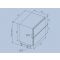 Built-in drawer fridge with customizable facade pannel