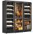 Built-in 6-temperature combination: 3 wine cellars for serving or storage, 1 cured meat cellar, 1 cheese cellar and 1 cigar cellar