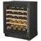 Multi temperature built-in wine service and storage cabinet - Sliding shelves - Second choice