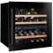 Built-in dual temperature wine cabinet for service