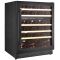 Dual temperature built-in wine cabinet for service